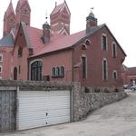 Костел святых Симеона и Елены: плебания (Минск), декабрь 2011