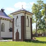 Костел св. Юрия: колокольня (Полонечка), май 2012