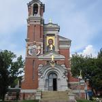 Часовня-усыпальница Святополк-Мирских (Мир), август 2011