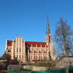 Костел Троицкий (Гервяты), октябрь 2014