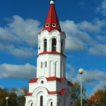 Церковь Покровская: колокольня (Минск), октябрь 2016