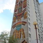 Дома с мозаикой (Минск), май 2016