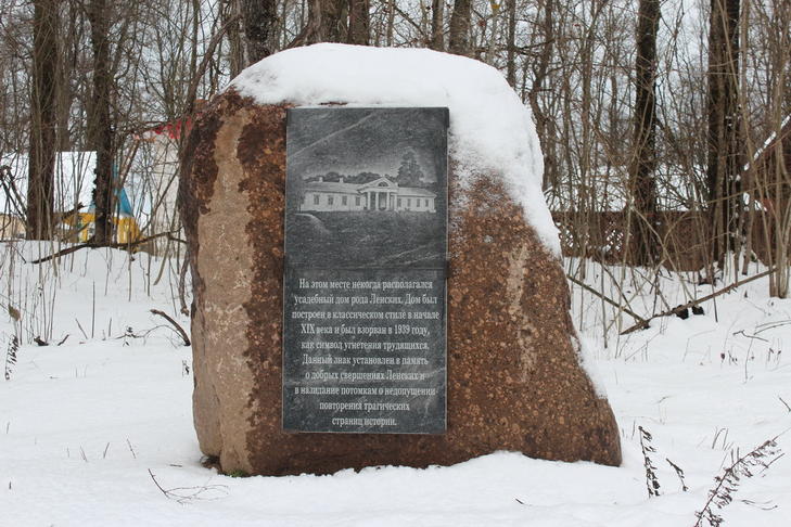 Усадьба Ленских: усадебный дом