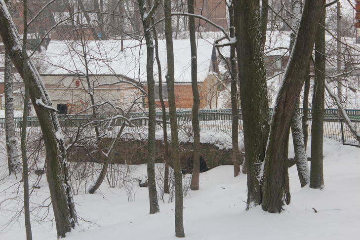 Усадьба Тышкевичей: арочный мост