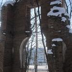 Усадьба Тышкевичей: дворец (Логойск), февраль 2012