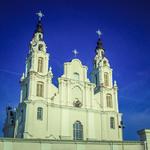 Монастырь францисканцев: костел св. Михаила Архангела (Ивенец), февраль 2016