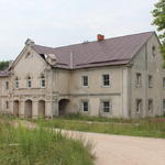 Усадьба Чапских: дом управляющего (Прилуки), июль 2012